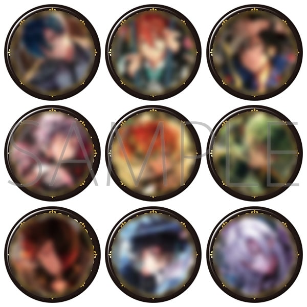 悪魔執事と黒い猫 箔押しキャラバッジコレクション/4th Anniversary　B アニメイトで
2026/02/21 発売