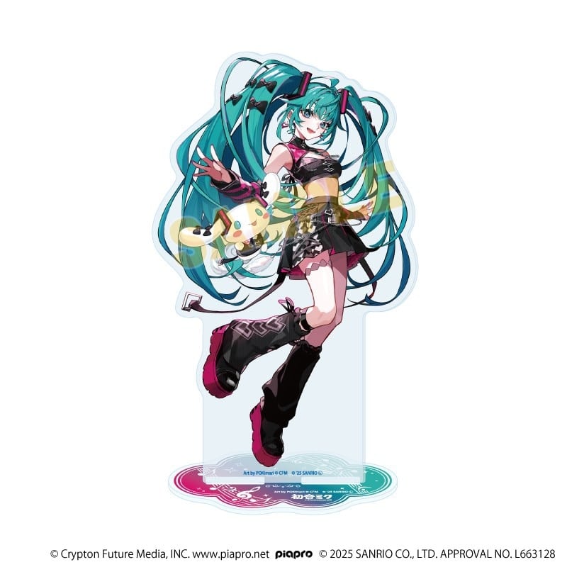 初音ミク×シナモロール BIGアクリルスタンド2月(コラボイラスト)
 
2026年02月発売