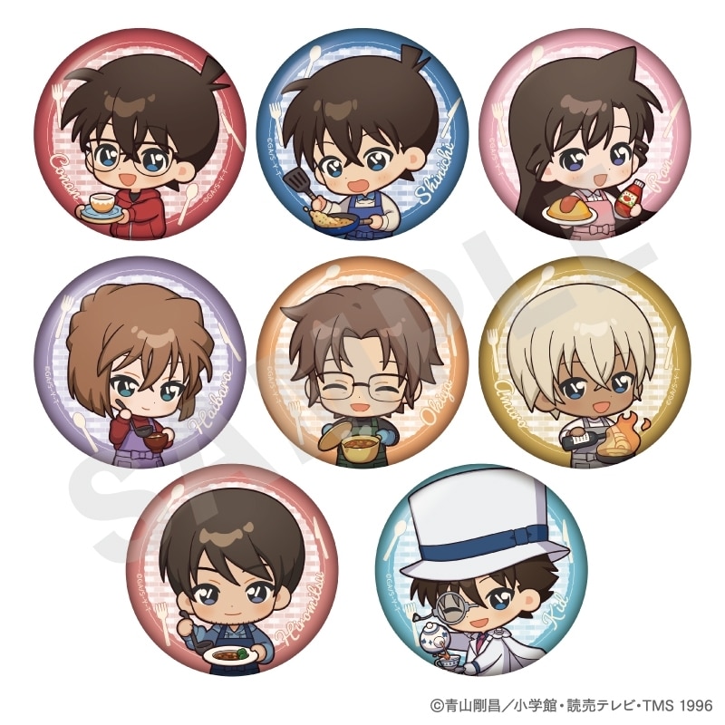 名探偵コナン トレーディング缶バッジ ミニキャラキッチンver.(全8種)
 
2026年01月発売