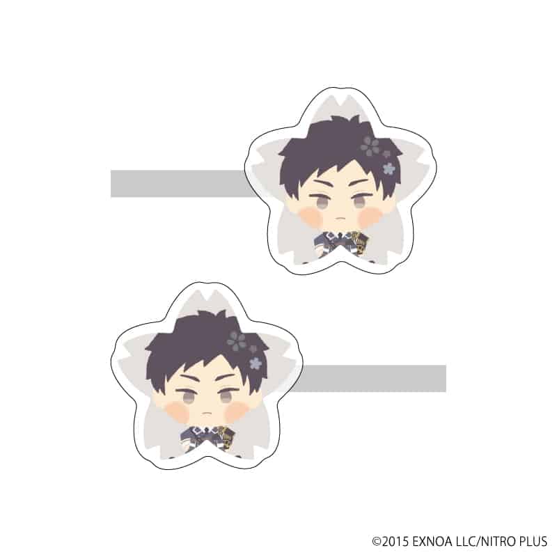 わんぱく!刀剣乱舞 前髪クリップ2個セット16/あつしとうしろう
 
2024年02月下旬発売
で取扱中 (アニメイト)