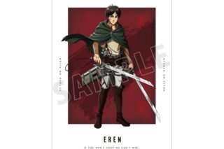 TVアニメ『進撃の巨人』 描き下ろし エレン 戦いの後でver. A3マット加工ポスター【再販】
 
2026年2月17日発売