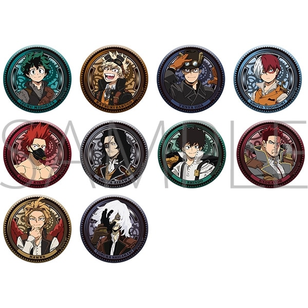 僕のヒーローアカデミア メタル缶バッジコレクション【全10種】　スチームパンクVer.
 
2026年1月30日発売
で取扱中