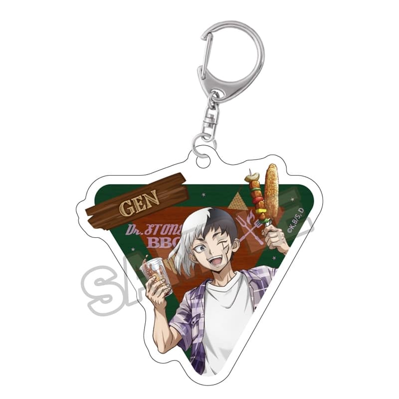 Dr.STONE バーベキュー アクリルキーチェーン あさぎりゲン【再販】
 アニメイトで
2026年01月発売