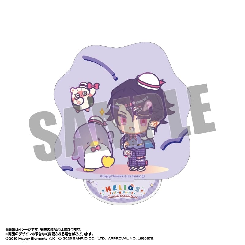 エリオスライジングヒーローズ×サンリオキャラクターズ アクリルスタンド 3.ブラッド・ビームス×タキシードサム なかよしポップコーデver. アニメイトで
2026年04月発売