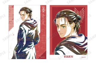 進撃の巨人 エレン Ani-Art 第4弾 ブロマイド2枚セット AMNIBUSで2026年3月中旬発売