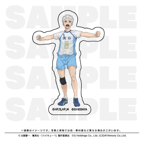 ハイキュー!! TOUCH THE DREAM ダイカットステッカー 星海光来(ユニフォーム)
 
2025年12月1日発売
