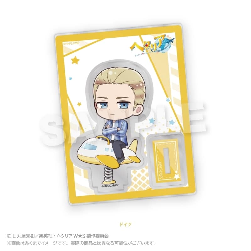 ヘタリア World★Stars ミニキャラスタンド 遊具ver. ドイツ
 アニメイトで
2026年01月発売
