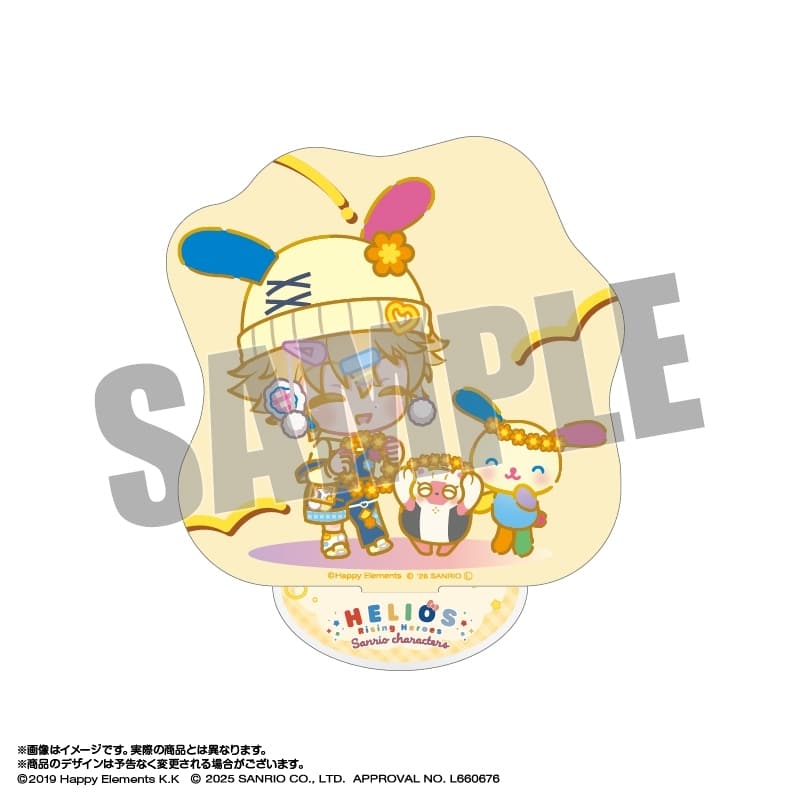 エリオスライジングヒーローズ×サンリオキャラクターズ アクリルスタンド 2.ウィル・スプラウト×ウサハナ なかよしポップコーデver. アニメイトで
2026年04月発売