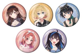 彼女、お借りします (かのかり) 描き下ろしトレーディング缶バッジ ドレスver.
 
2025年11月下旬発売