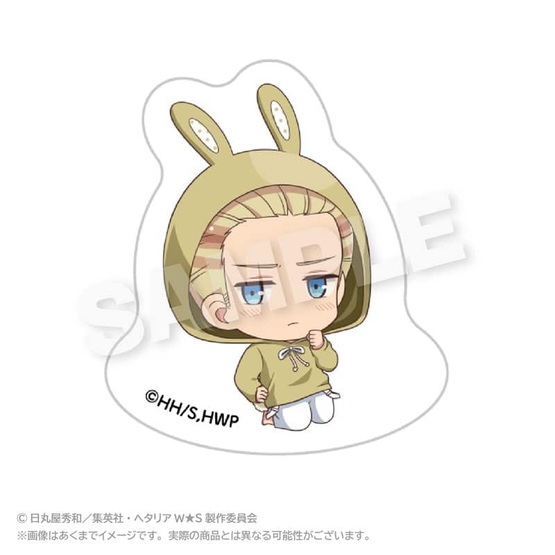 ヘタリア World★Stars ゆらゆらアクリルマスコット アニマルパーカーver. ドイツ
 アニメイトで
2026年02月発売