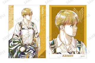 進撃の巨人 アルミン Ani-Art 第4弾 ブロマイド2枚セット AMNIBUSで2026年3月中旬発売