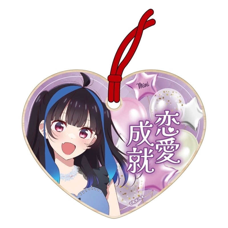 彼女、お借りします (かのかり) 描き下ろし絵馬風ストラップ ドレスver./八重森みに
 
2025年11月下旬発売