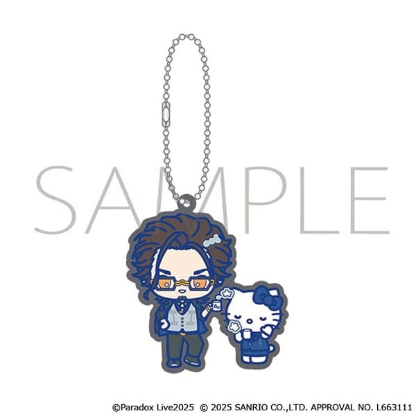 Paradox Live ラバーキーホルダー/西門 直明×ハローキティ　サンリオキャラクターズ
 
2025年12月26日発売