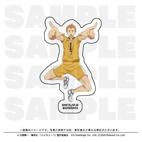 ハイキュー!! TOUCH THE DREAM ダイカットステッカー 照島遊児
 
2025年12月1日発売