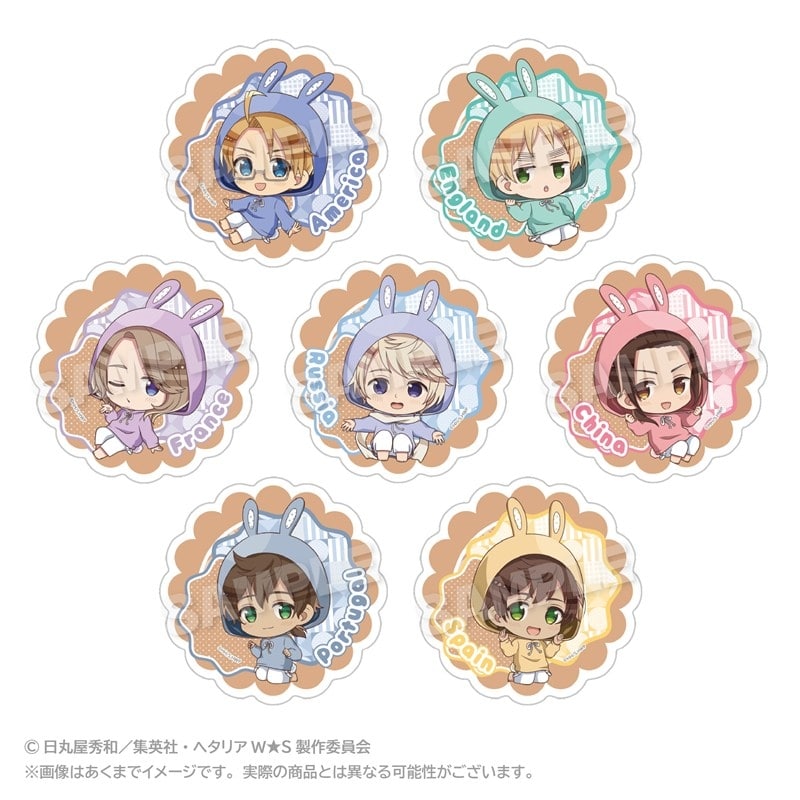 ヘタリア World★Stars トレーディングステッカー アニマルパーカーver. Bボックス
 アニメイトで
2026年02月発売