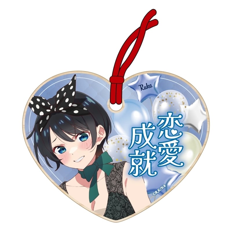 彼女、お借りします (かのかり) 描き下ろし絵馬風ストラップ ドレスver./更科瑠夏
 
2025年11月下旬発売