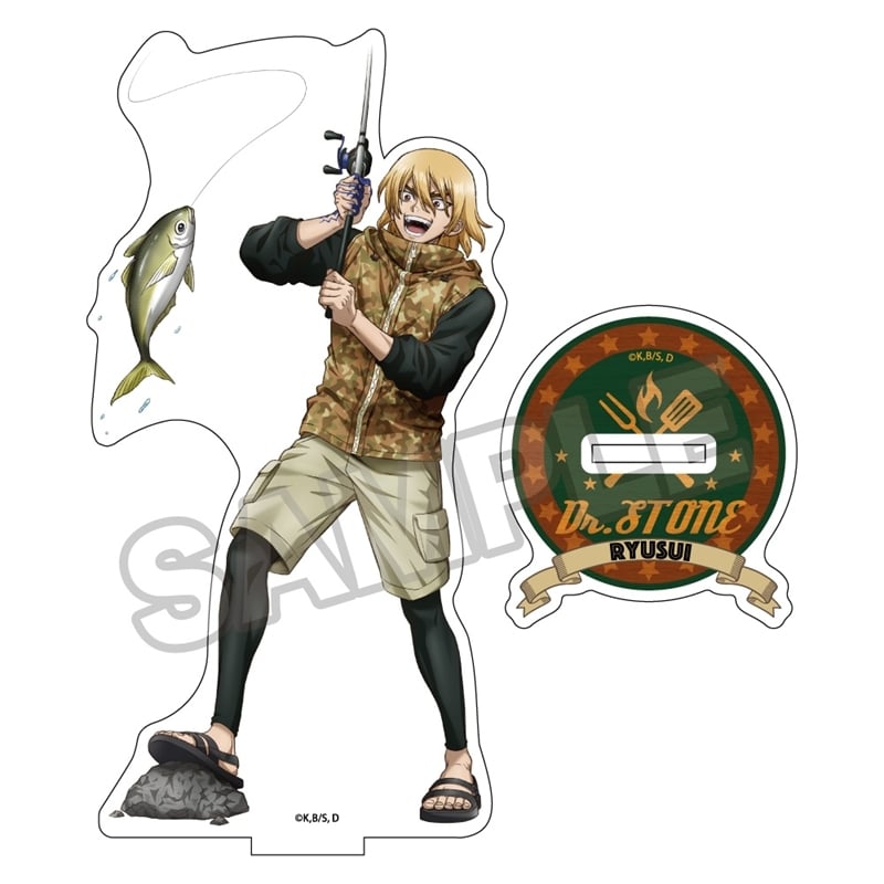 Dr.STONE バーベキュー アクリルスタンド 七海龍水【再販】
 アニメイトで
2026年01月発売