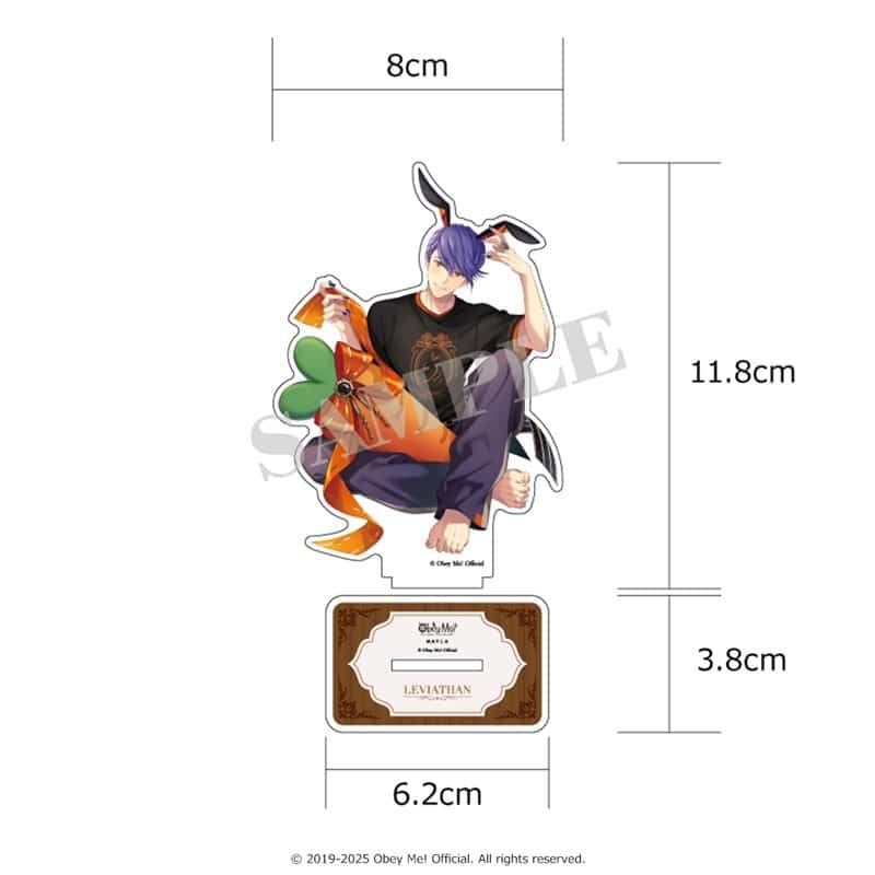 Obey Me! アイコニック アクリルスタンド[OR][Leviathan] アニメイトで
2026年04月発売
