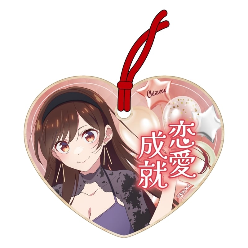 彼女、お借りします (かのかり) 描き下ろし絵馬風ストラップ ドレスver./水原千鶴
 
2025年11月下旬発売