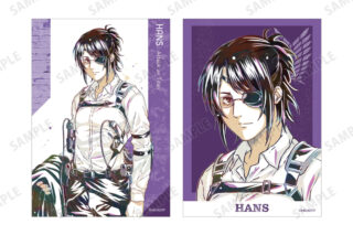 進撃の巨人 ハンジ Ani-Art 第4弾 ブロマイド2枚セット AMNIBUSで2026年3月中旬発売