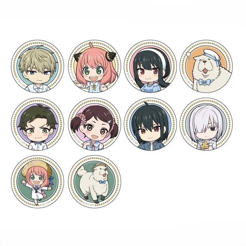 TVアニメ『スパイファミリー』 トレーディング ミニキャラ缶バッジ
 
2025年12月下旬発売
 (アニメイト)