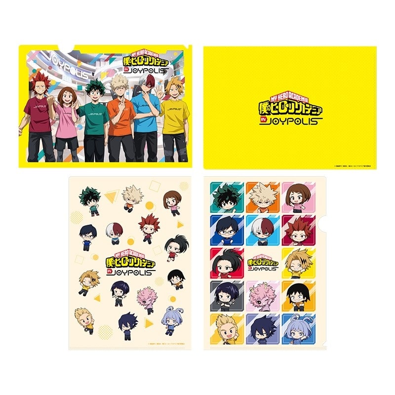 僕のヒーローアカデミア in JOYPOLIS　クリアファイルセット
 
2025年11月上旬発売
で取扱中