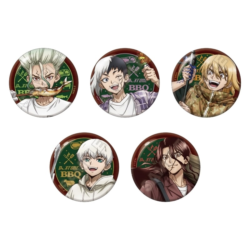 Dr.STONE バーベキュー 缶バッジ【再販】
 アニメイトで
2026年01月発売