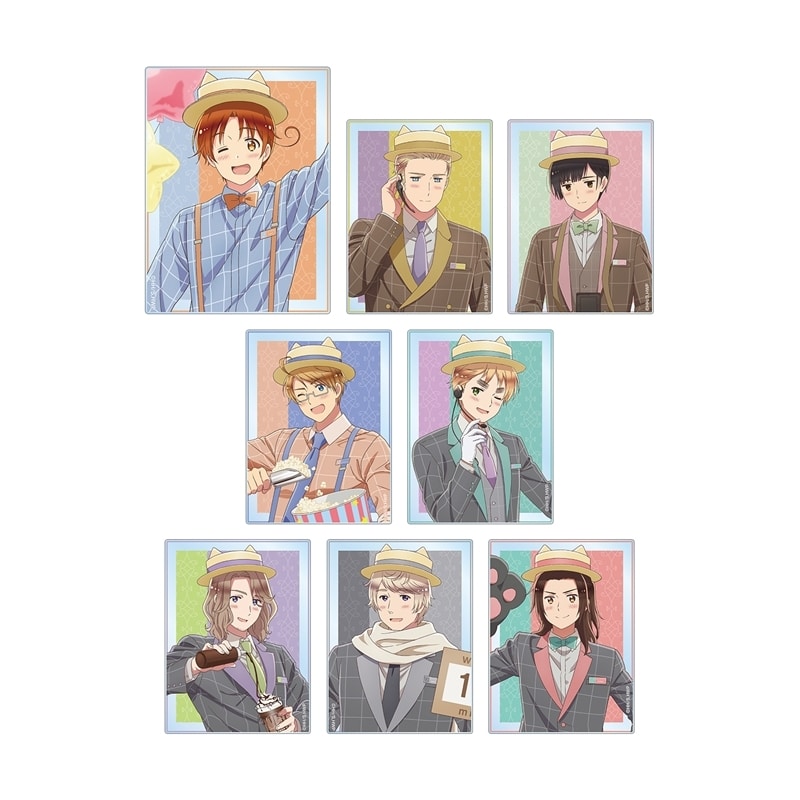 アニメ「ヘタリア World★Stars」 描き下ろしイラスト 遊園地ver. トレーディングアクリルカード
 アニメイトで
2026/02/27 発売