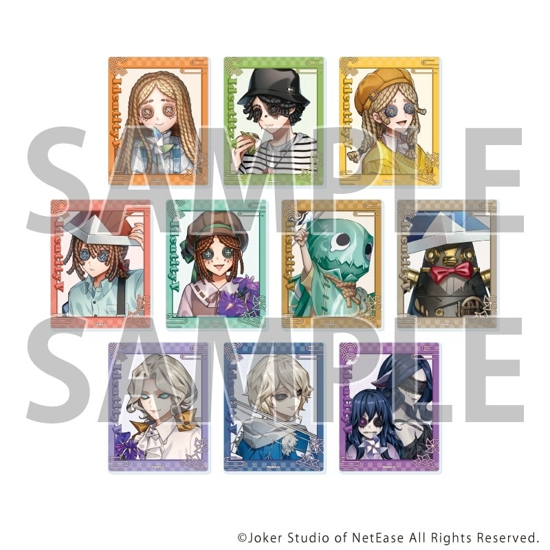 Identity V第五人格 アクリルカード01/こどもの日ver. ブラインド(全10種)(描き起こしイラスト)
 アニメイトで
2025年11月発売