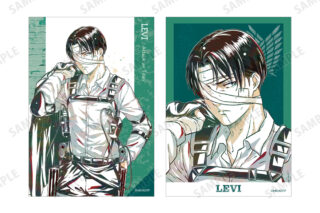 進撃の巨人 リヴァイ Ani-Art 第4弾 ブロマイド2枚セット AMNIBUSで2026年3月中旬発売