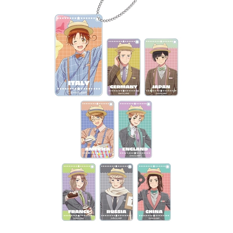 アニメ「ヘタリア World★Stars」 描き下ろしイラスト 遊園地ver. トレーディングスクエアアクリルキーホルダー
 アニメイトで
2026/02/27 発売