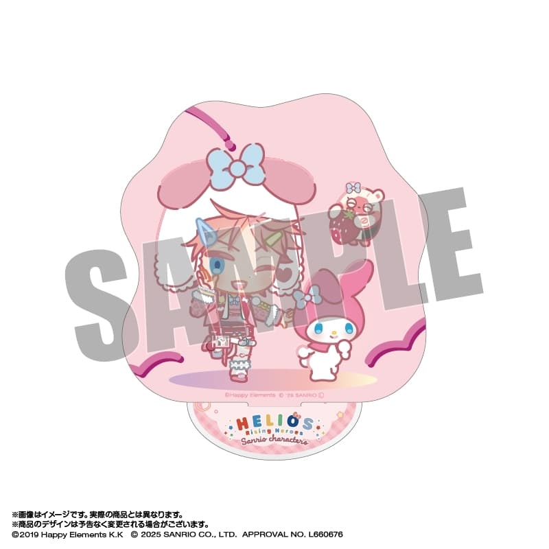 エリオスライジングヒーローズ×サンリオキャラクターズ アクリルスタンド 12.ディノ・アルバーニ×マイメロディ なかよしポップコーデver.
 
2026年04月発売