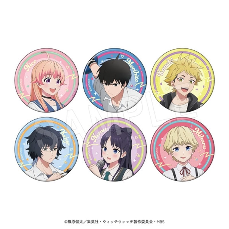 TVアニメ『ウィッチウォッチ』 トレーディング缶バッジ(ランダムホロ入り) ROUND1コラボver.
 
2026年03月発売