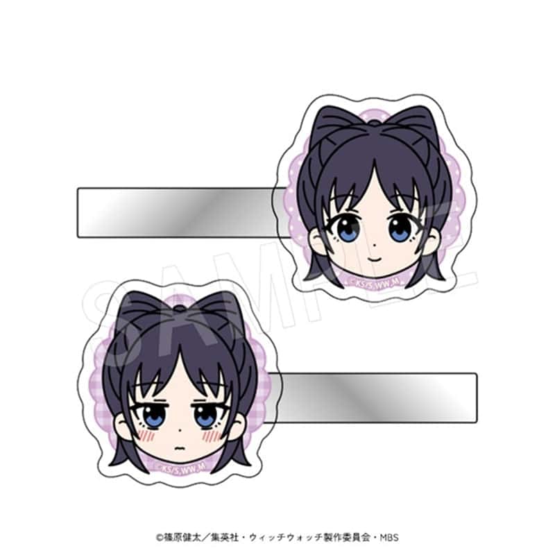 TVアニメ『ウィッチウォッチ』 ヘアアクリルクリップセット(2個入り) ROUND1コラボver. 宮尾音夢
 
2026年03月発売