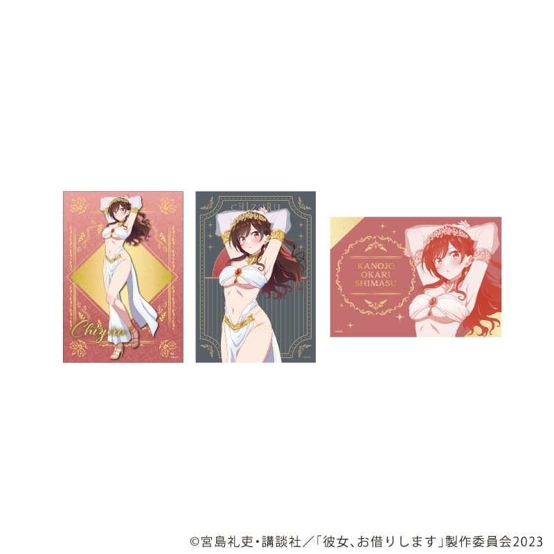 彼女、お借りします (かのかり) L版ブロマイド3枚セット1月水原千鶴 女神ver.(描き下ろしイラスト)
 
2025年11月発売