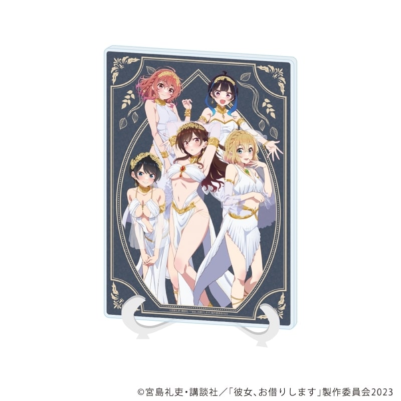 彼女、お借りします (かのかり) アクリルアートボード(A5サイズ)3月女神ver.(描き下ろしイラスト)
 
2025年11月発売