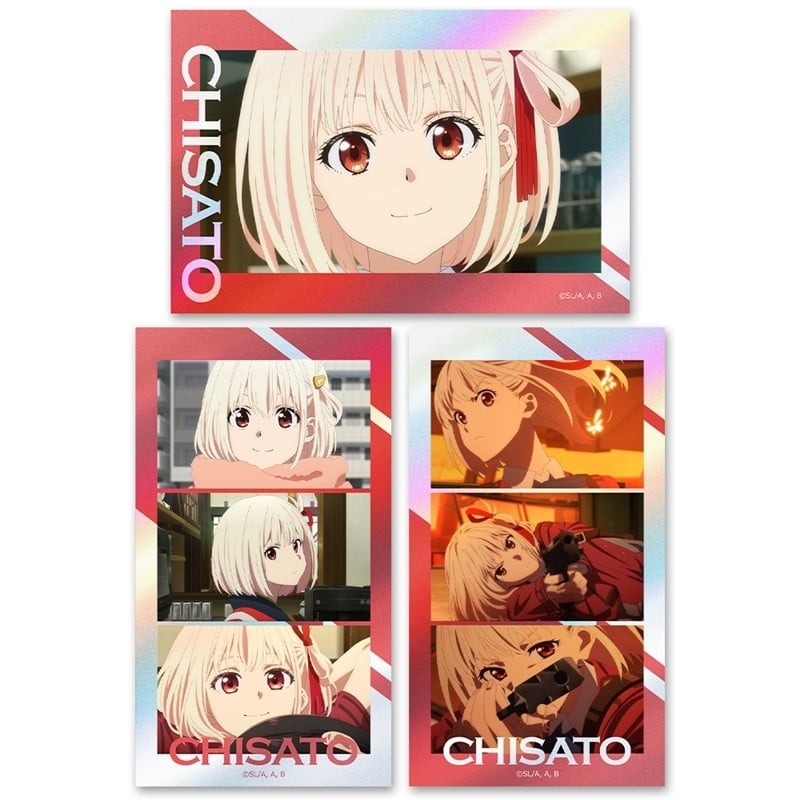 リコリス・リコイル (リコリコ) サムネイルキラステッカーセット 錦木千束
 
2026年01月下旬発売