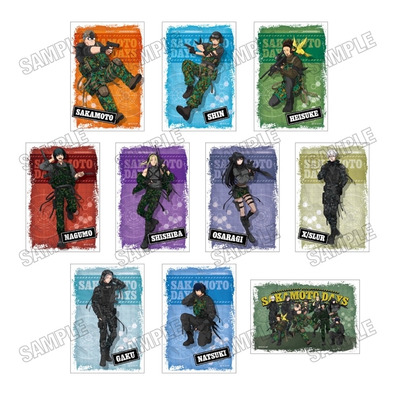 サカモトデイズ 描き下ろしイラストカードセット【サバイバルゲームver.】 
2026年02月発売