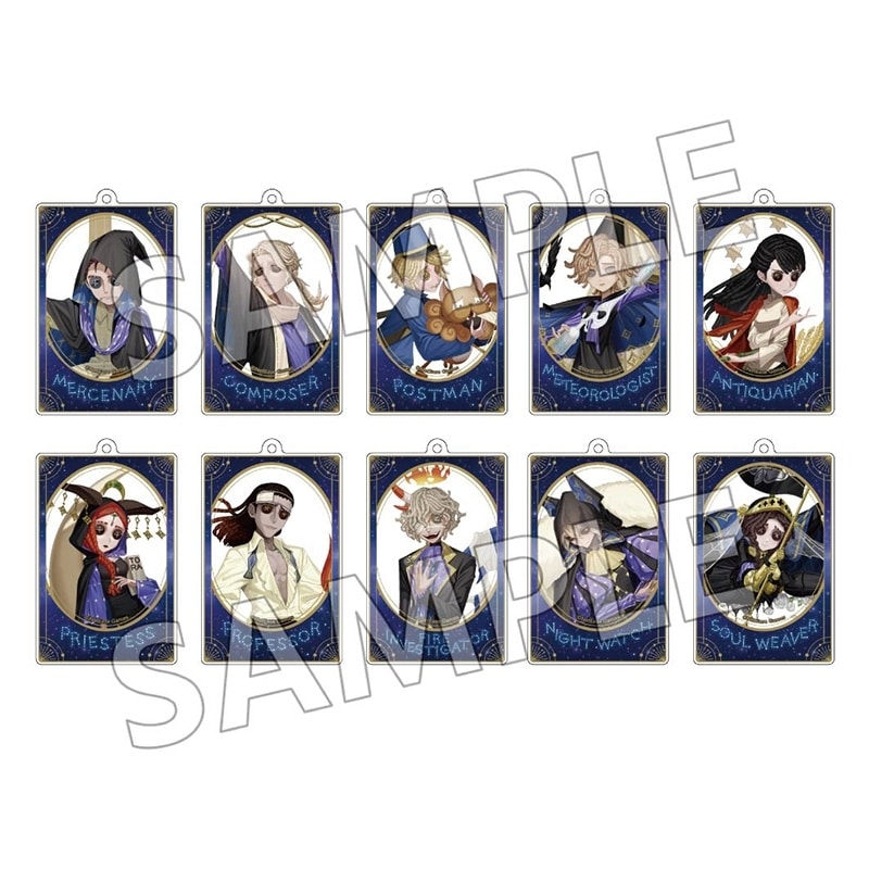 Identity V ホテルコラボ第3弾 アクリルキーホルダーコレクション
 アニメイトで
2026年01月発売