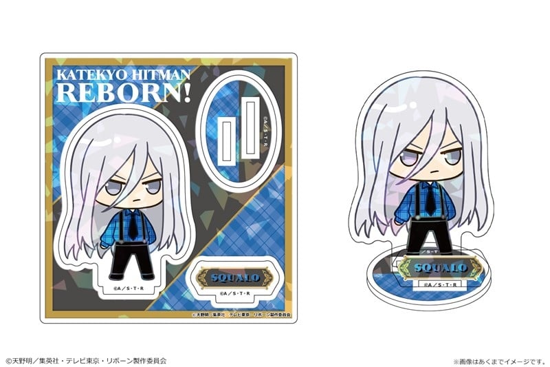 家庭教師ヒットマンREBORN! ホログラムアクリルフィギュアmini 06 スクアーロ(10年後)
 アニメイトで
2025年12月下旬発売