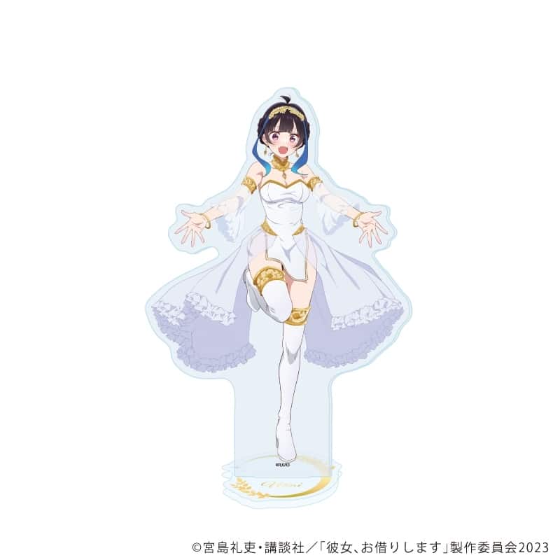 彼女、お借りします (かのかり) アクリルスタンド41/八重森みに 女神ver.(描き下ろしイラスト)
 
2025年11月発売