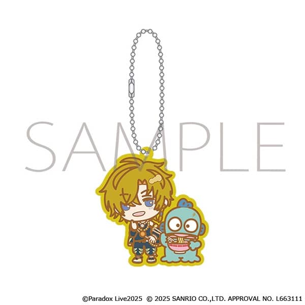 Paradox Live ラバーキーホルダー/九頭竜 智生×ハンギョドン　サンリオキャラクターズ
 
2025年12月26日発売
で取扱中 (アニメイト)