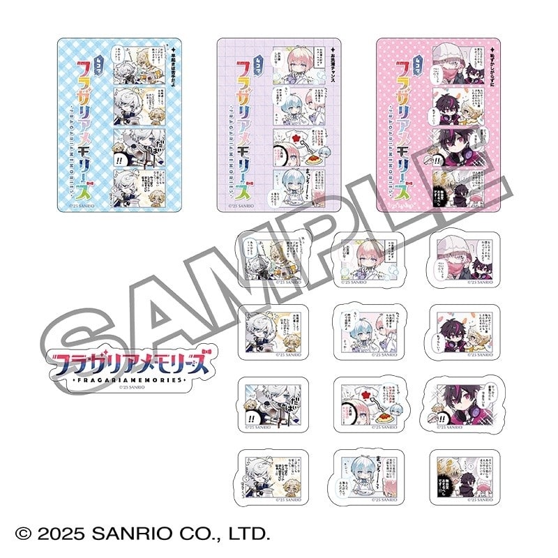 フラガリアメモリーズ シールセット BLUE BOUQUET 4コマ
 
2026年1月30日発売