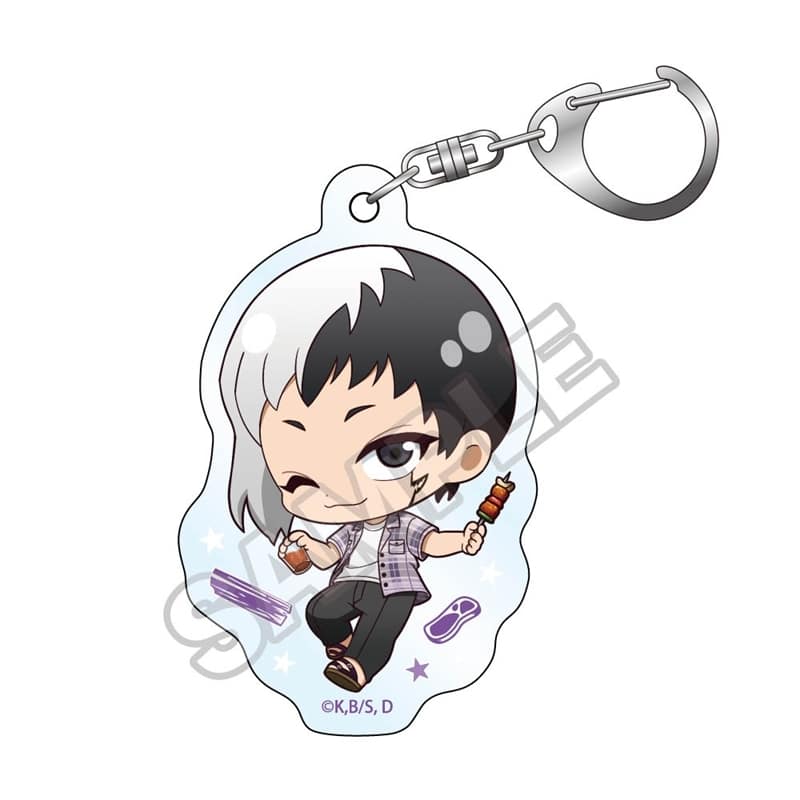 Dr.STONE ちびっつ! バーベキュー アクリルキーチェーン あさぎりゲン【再販】
 アニメイトで
2026年01月発売