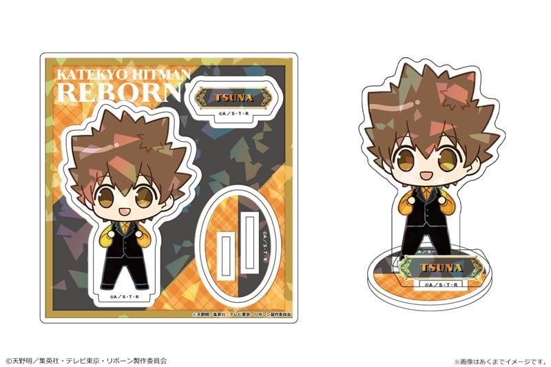 家庭教師ヒットマンREBORN! ホログラムアクリルフィギュアmini 02 沢田綱吉
 アニメイトで
2025年12月下旬発売