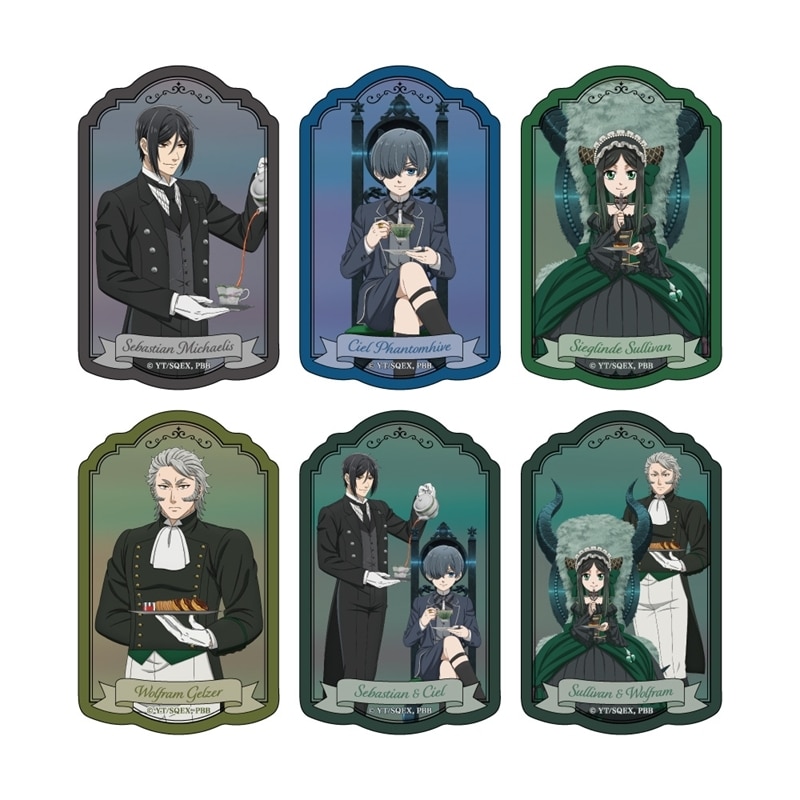 黒執事 -緑の魔女編- 描き下ろしトレーディングホログラムステッカー
 
2026年03月発売
 【アニメイト】