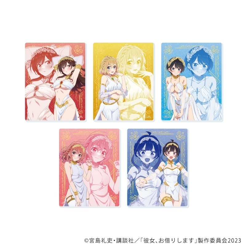 彼女、お借りします (かのかり) アクリルカード22/女神ver. A ブラインド(全5種)(描き下ろしイラスト)
 
2025年11月発売