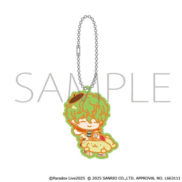 Paradox Live ラバーキーホルダー/征木 北斎×ポムポムプリン　サンリオキャラクターズ
 
2025年12月26日発売
で取扱中 (アニメイト)