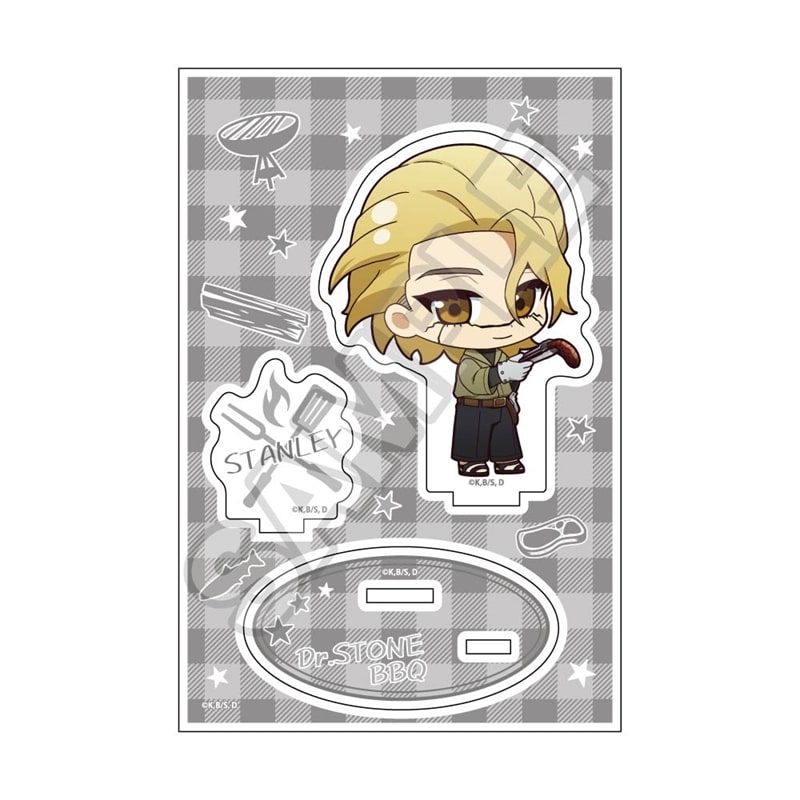Dr.STONE ちびっつ! バーベキュー アクリルスタンドJr. スタンリー・スナイダー【再販】
 アニメイトで
2026年01月発売