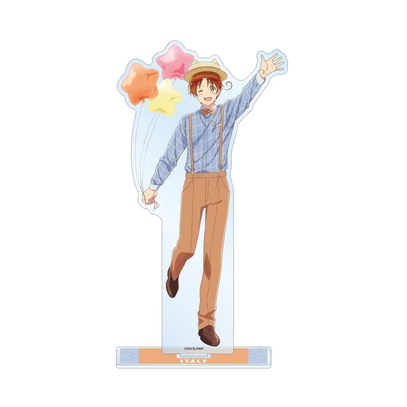 アニメ「ヘタリア World★Stars」 描き下ろしイラスト イタリア 遊園地ver. BIGアクリルスタンド
 アニメイトで
2026/02/27 発売